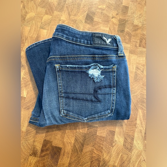 American Eagle Distressed Jegging - Picture 2 of 4